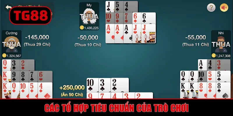 Các tổ hợp tiêu chuẩn của trò chơi