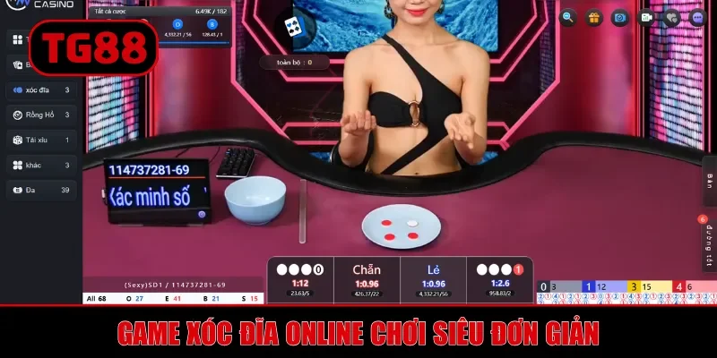 Game xóc đĩa online chơi siêu đơn giản
