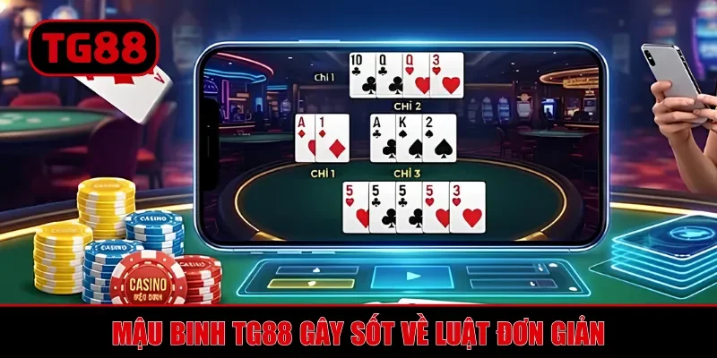 Mậu binh TG88 gây sốt về luật đơn giản