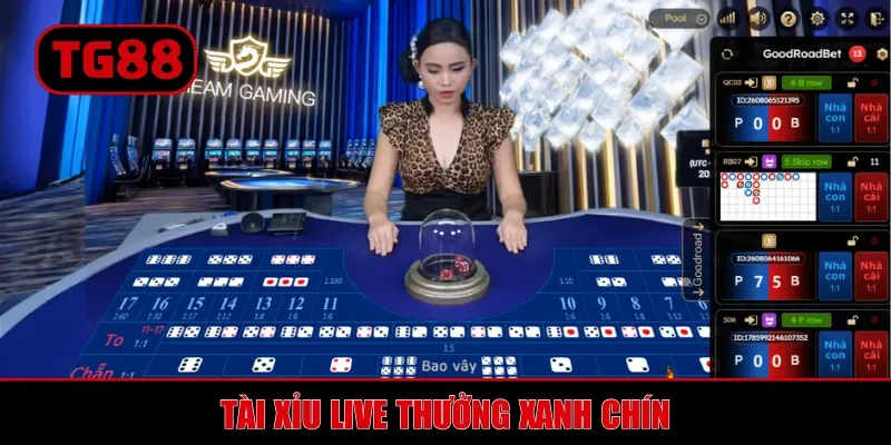 Tài xỉu live thưởng xanh chín